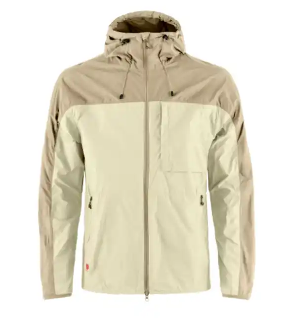 Men‘s High Coast Wind Jacket - Chalk White/Fossil - XL