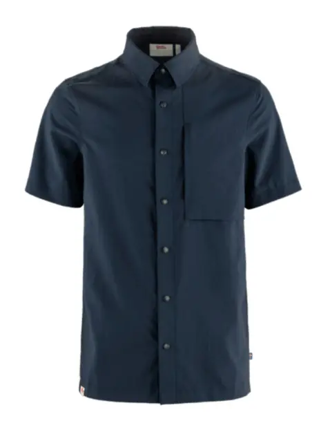 Men‘s High Coast Pack Shirt Ss - Dark Navy - Medium