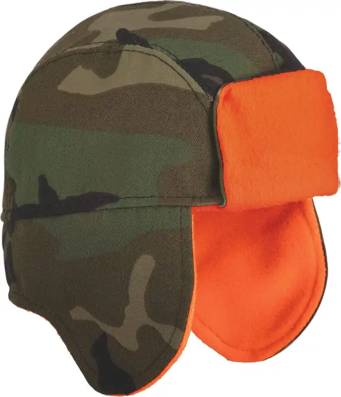The Kit Trapper Hat - Woodland Camo - Small