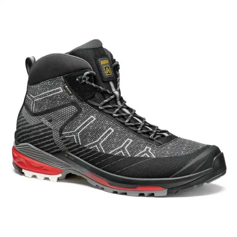 Men‘s Falcon Evo Jacquard Gv - Black/red - 12.0