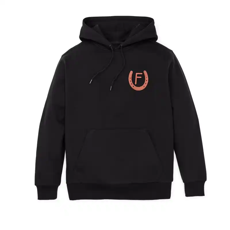 Men‘s Prospector Embroidered Hoodie - Black Moose - Small