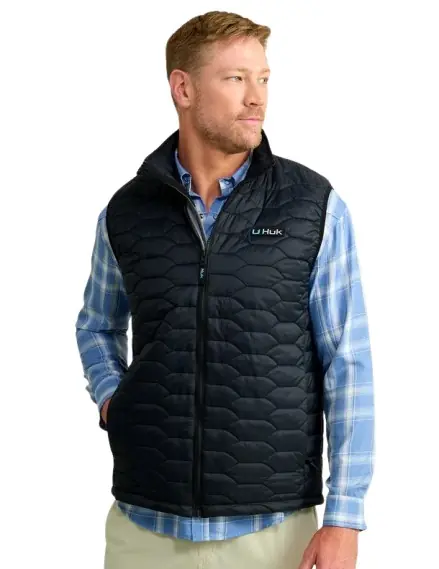 Men‘s Scale Vest - Black - Large