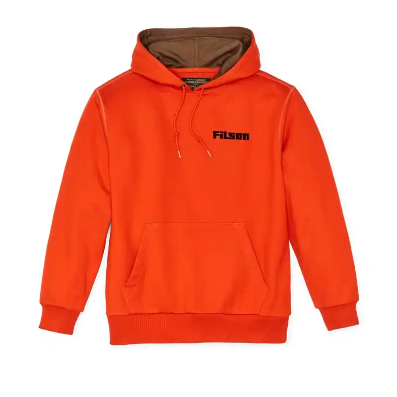 Men‘s Prospector Graphic Hoodie - Flame/Grizzly - Medium