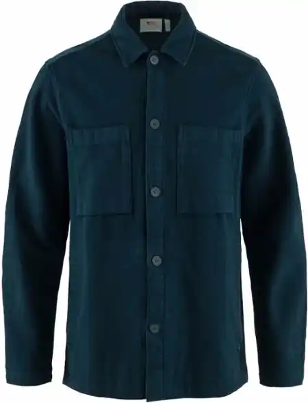 Men‘s Singi Flannel Overshirt - Dark Navy - Small
