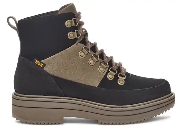 Women‘s Midform Boot Patchwork - Black/grey - 8