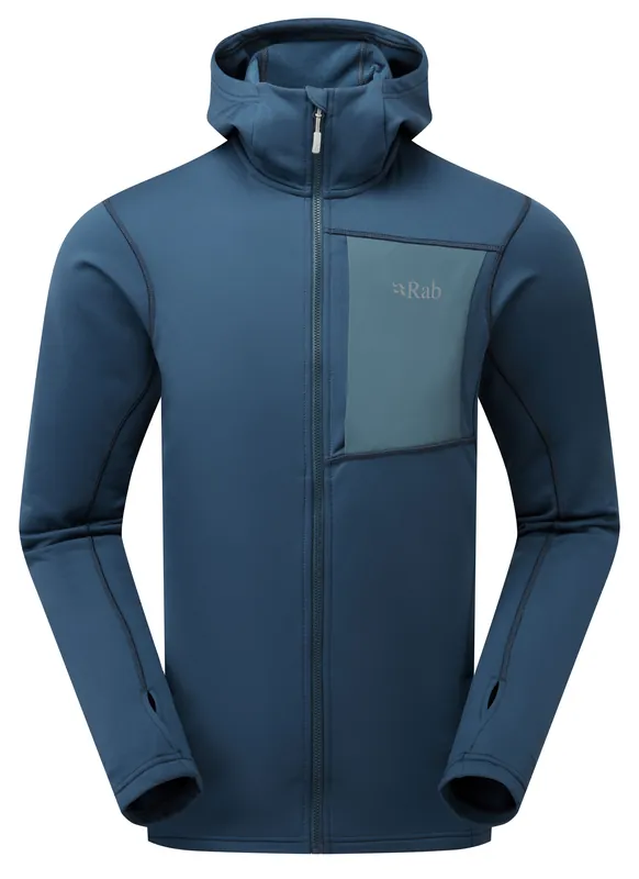 Rab Men‘s Superflux Hoody - Tempest Blue - XL