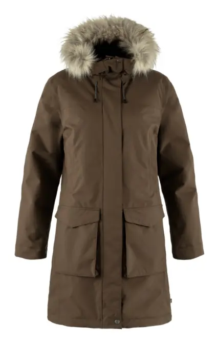 Women‘s Nuuk Lite Parka - Dark Oak - Large