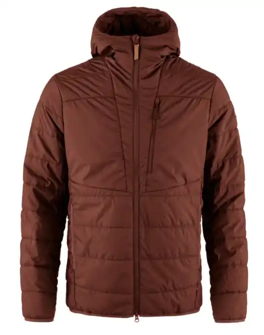 Men‘s Keb Padded Hoodie - Maroon - Small