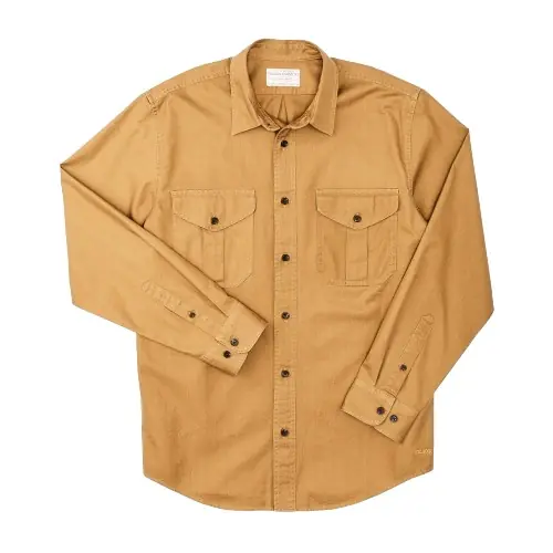 Men‘s Light Weight Alaskan Guide Shirt - Gold Tan - XL