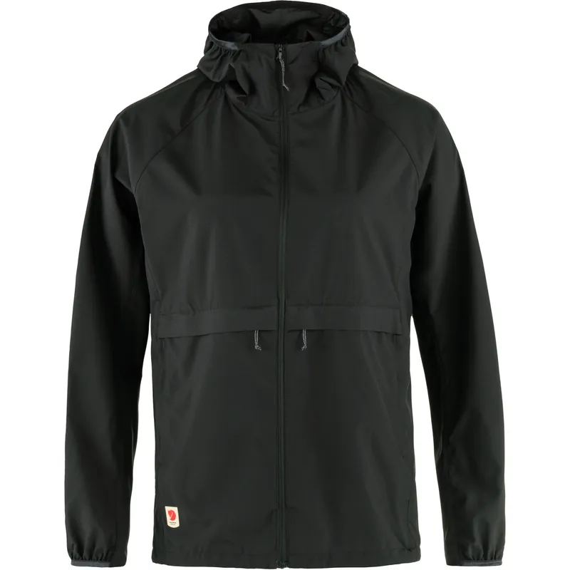 Women‘s High Coast Wind Hoodie - Black - 2XS