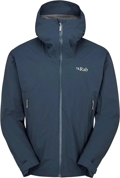 Rab Men‘s Downpour Light Jacket - Tempest Blue - Large