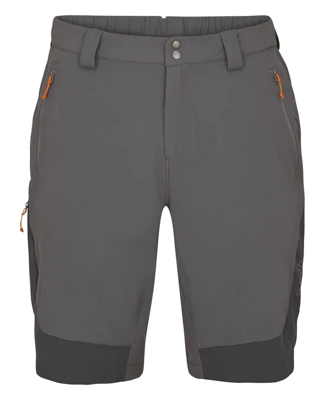 Rab Men‘s Torque Mountain Shorts 8 - Graphene/Anthracite - 28