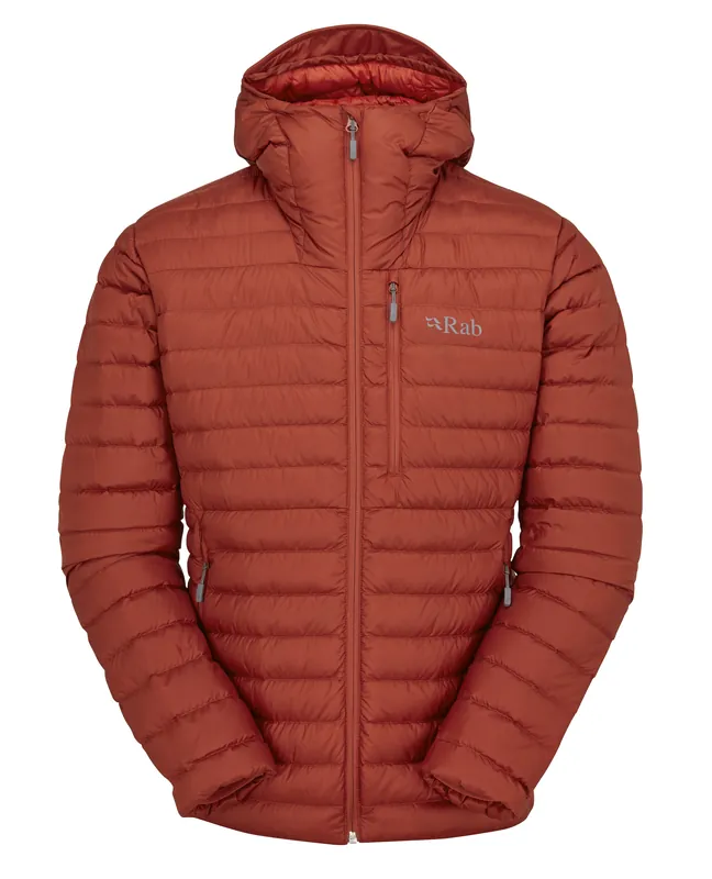 Rab Men‘s Microlight Alpine Jacket - Tuscan Red - Small
