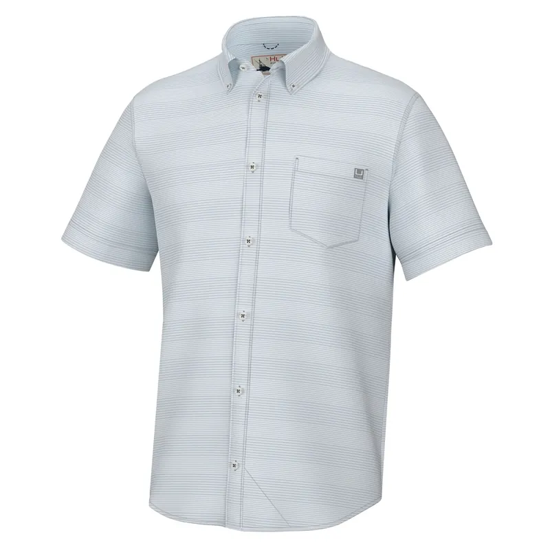 Men‘s Kona Cross Dye Stripe - White - Medium