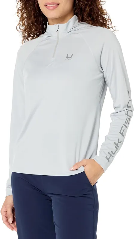 Women‘s Icon Ls Hoodie - Harbor Mist - XS