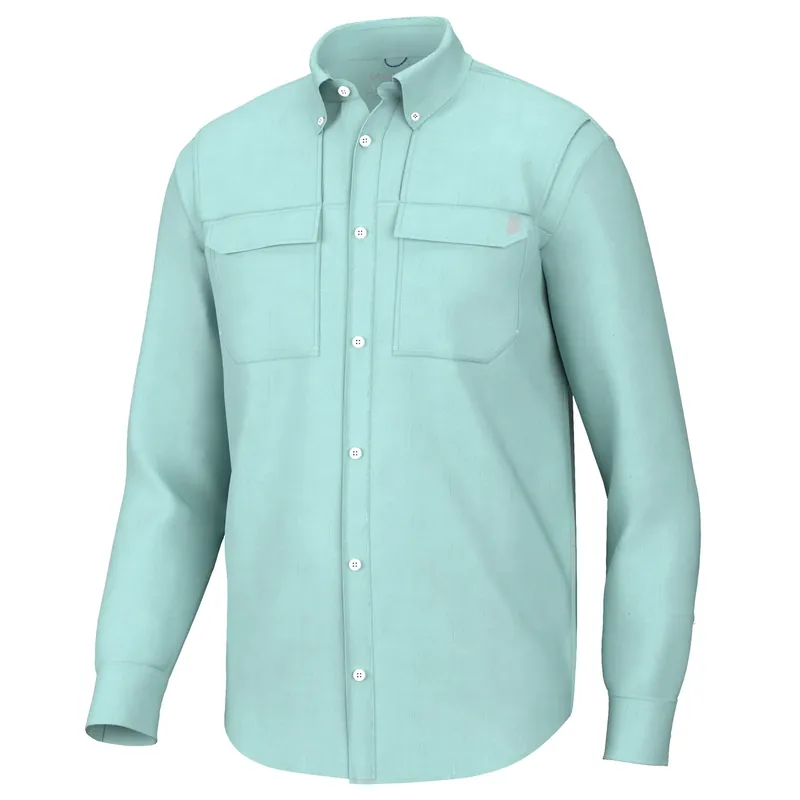 Men‘s Back Draft Ls Shirt - Eggshell Blue - XL
