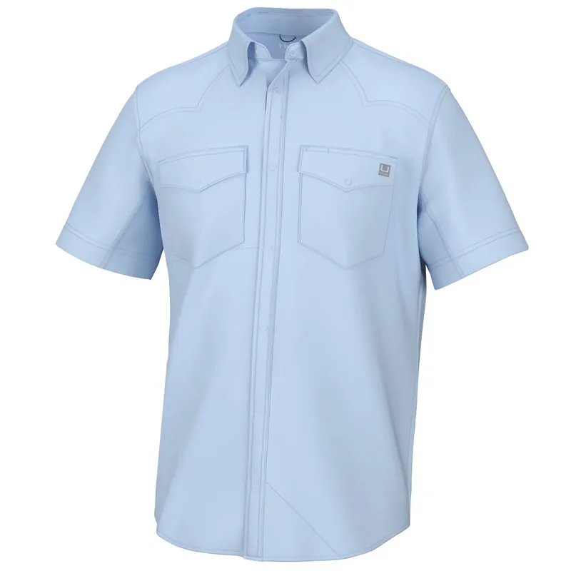 Men‘s Diamond Back Ss Shirt - Ice Water - Small
