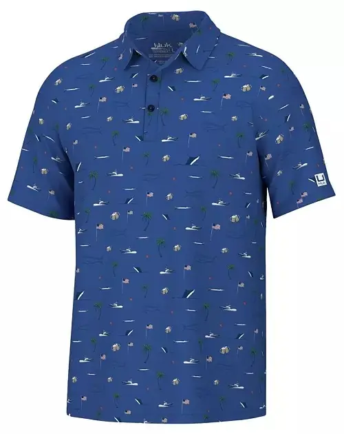 Men‘s Beach Freedom Pursuit Polo - Set Sail - Small