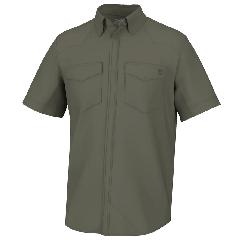Men‘s Diamond Back Ss Shirt - Moss - Large