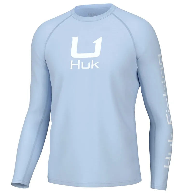 Men‘s Icon Ls Crew - Ice Water - Small