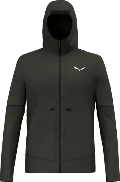 Men‘s Puez Hemp/dst 2/1 Hybrid Jacket - Dark Olive - Small