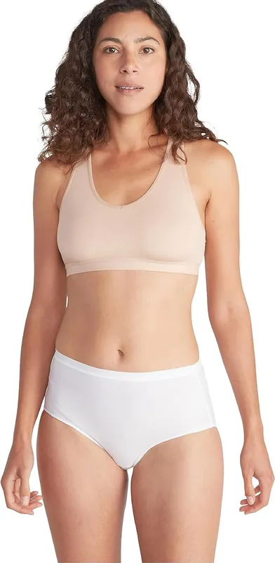 Women‘s Give-n-go 2.0 Full Cut Brief - White - Small