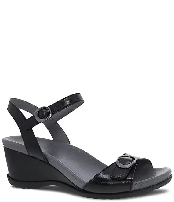 Women‘s Arielle - Black Glazed Kid Leather - 40