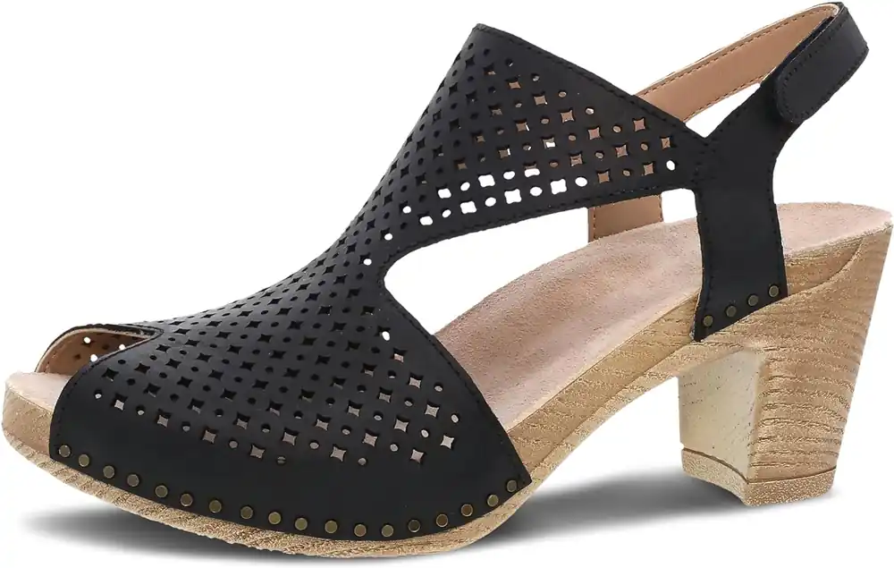 Women‘s Teagan - Black Burnished Nappa - 40