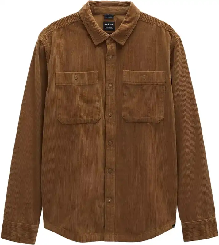 Men‘s Ridgecrest Long Sleeve - Sepia - Medium Standard