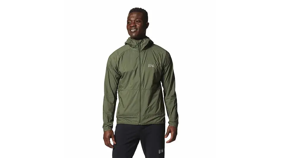 Men‘s Kor Airshell Full Zip Jacket - Surplus Green - Small