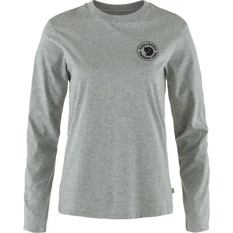 Women‘s 1960 Logo T-shirt Ls - Grey/melange - Large