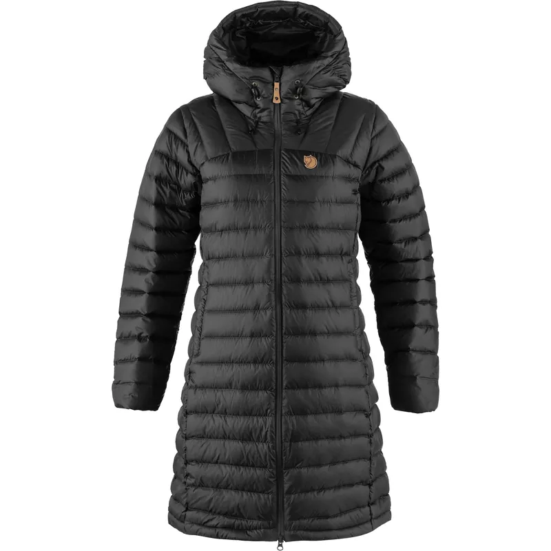 Women‘s Snow Flake Parka - Black - Small