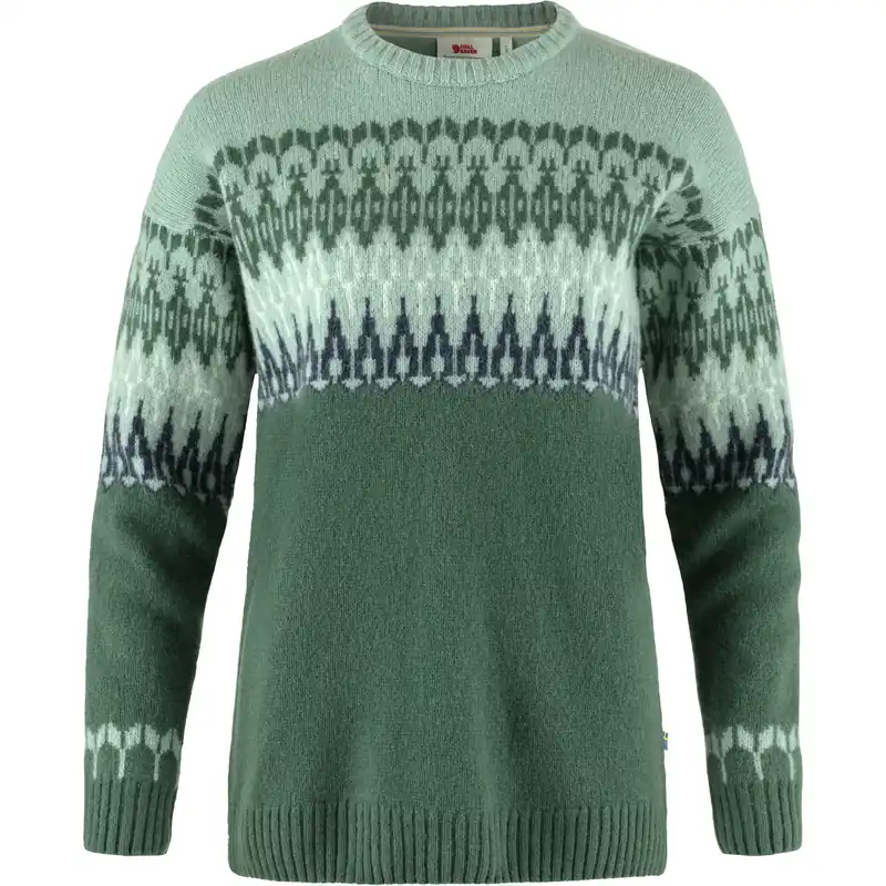 Women‘s Ovik Path Knit - Deep Patina/misty Green - Medium