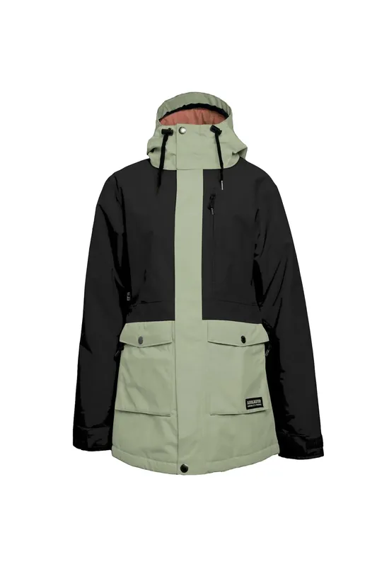 Women‘s Stay Wild Parka - Black Matcha - Large