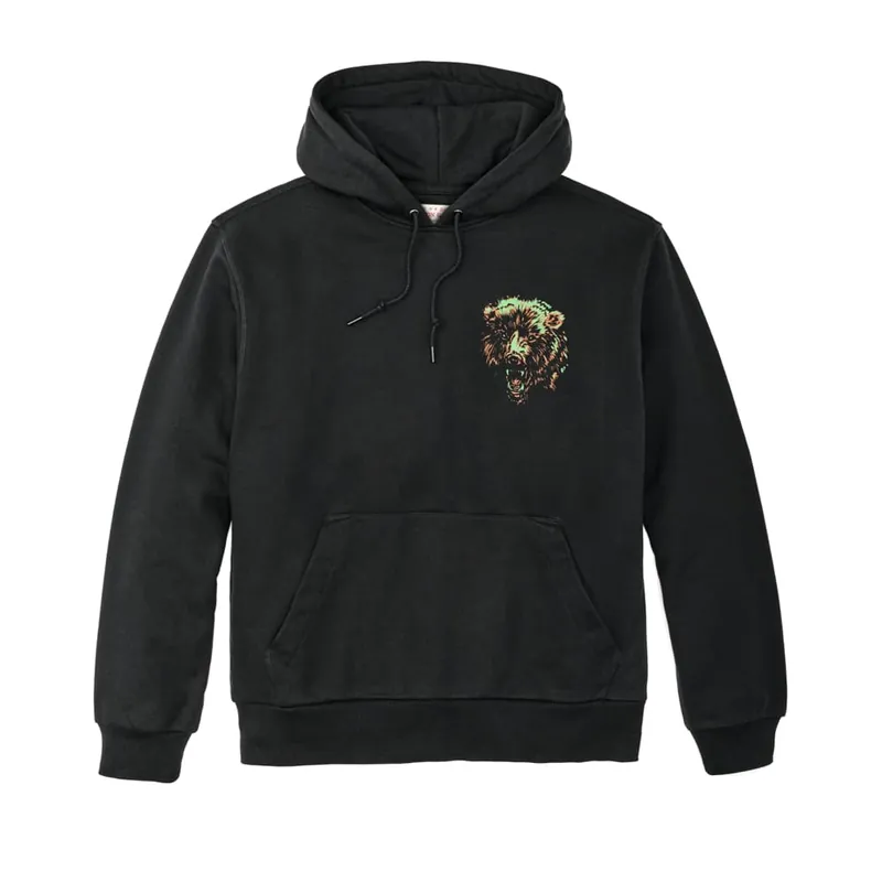 Men‘s Prospector Graphic Hoodie - Black Brown - Small
