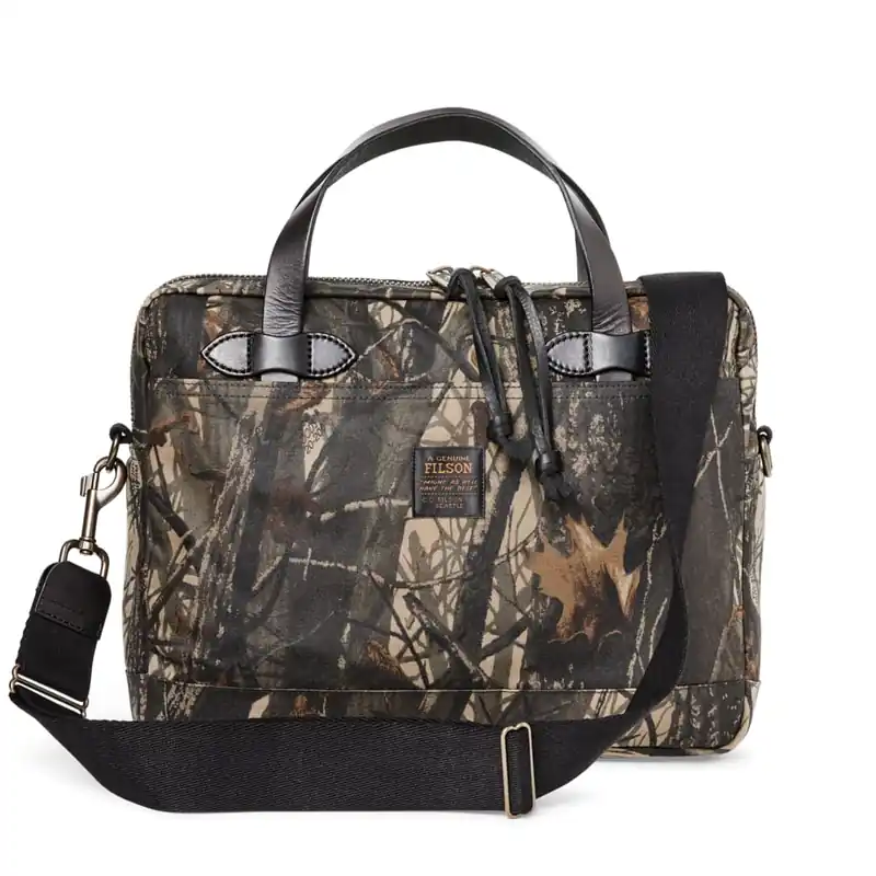 Tin Cloth Compact Briefcase - Hardwoods - One Size