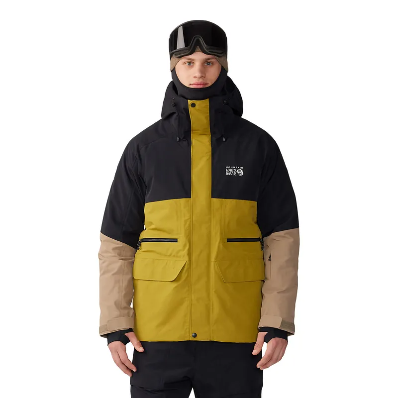 Men‘s First Tracks Insulated Jacket - Dark Bolt/trail Dust - XL
