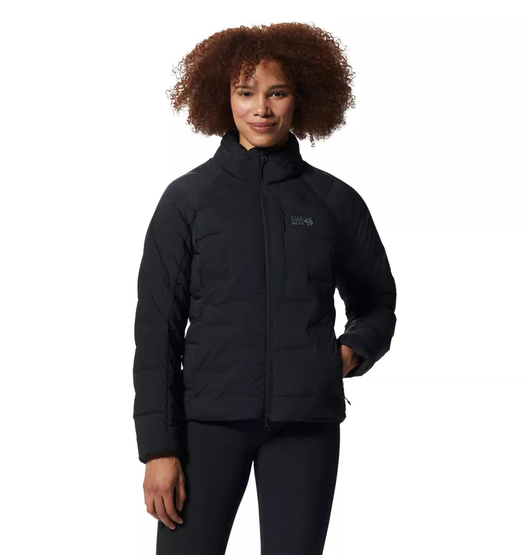 Women‘s Stretchdown High-hip Jacket - Black - Large