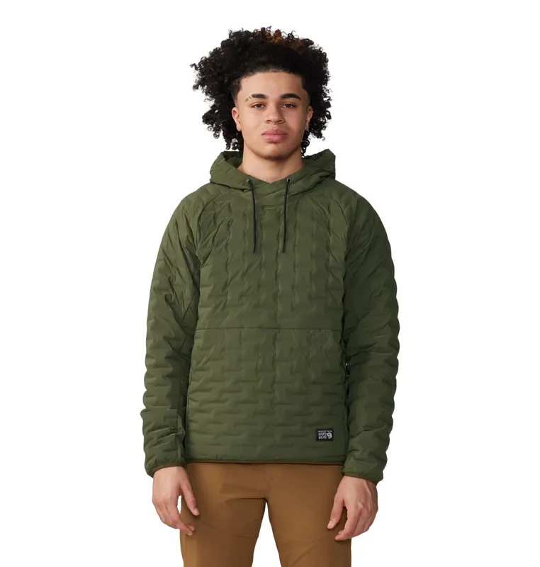 Men‘s Stretchdown Light Pullover Hoody - Surplus Green - Small