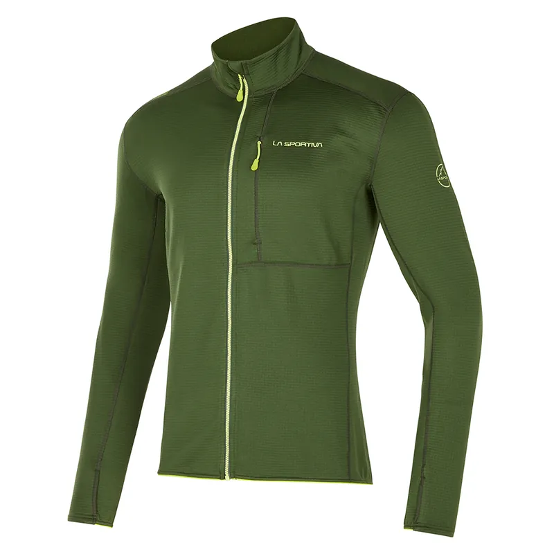 Men‘s Chill Jacket - Forest/lime Punch - Medium