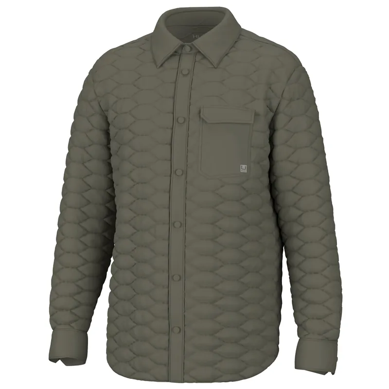 Men‘s Tarpon Quilt Shacket - Moss - Small