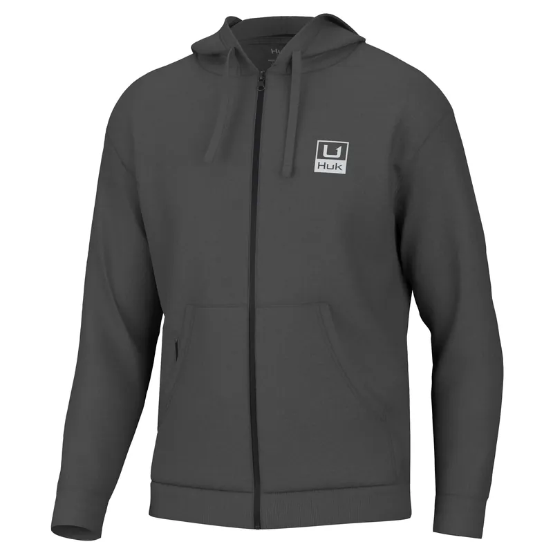 Men‘s d Up Logo Full Zip - Volcanic Ash - Medium