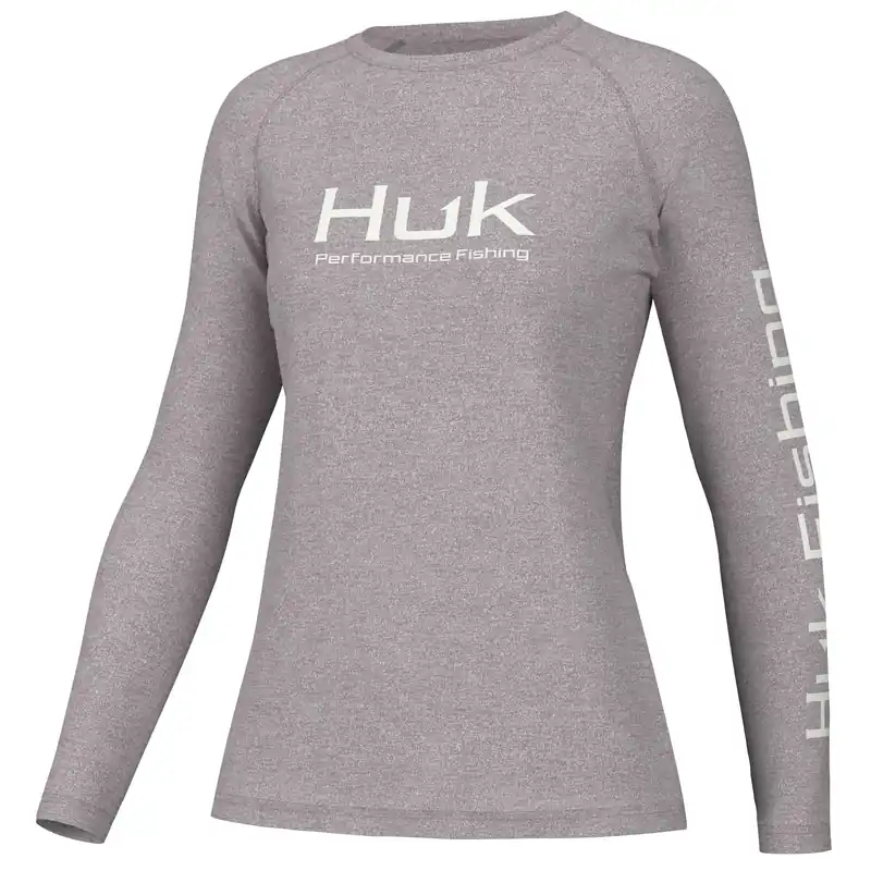 Women‘s Pursuit Heather Crew Ls - Elderberry Heather - Small