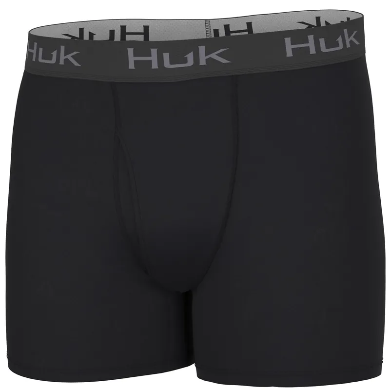 Men‘s Solid Boxer - Black - Small