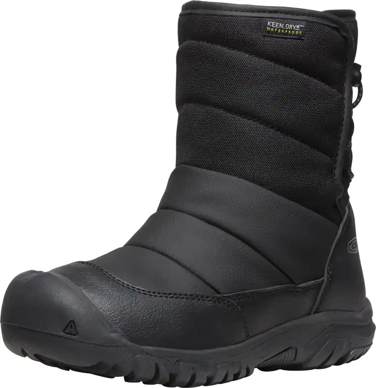Kid‘s Puffrider Wp - Black/steel Grey - 8