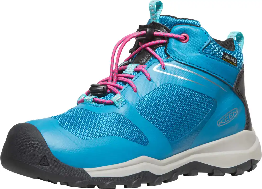 Kid‘s Wanduro Mid Wp - Fjord Blue/fuchsia Purple - 8
