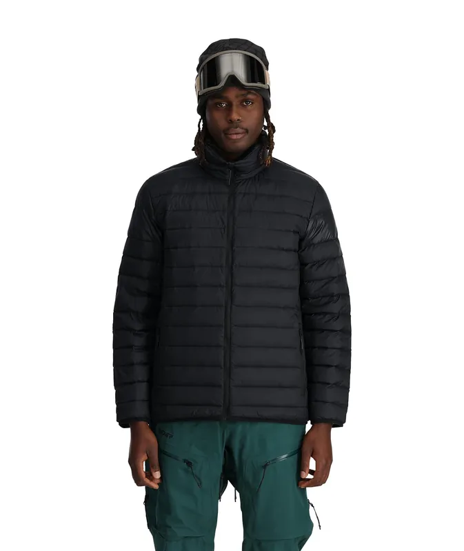 Men‘s Sanction Hooded Down Jacket - Black - Medium