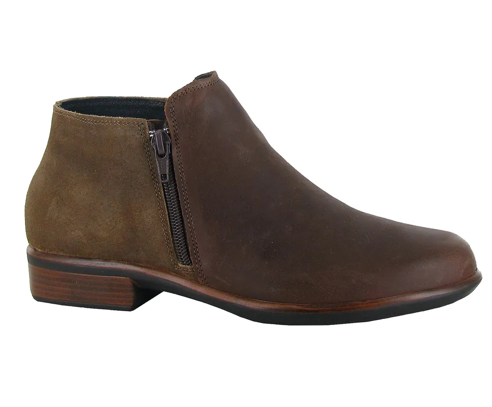 Women‘s Helm Aura - Soft Cognac Leather/antique Brown Suede - 36