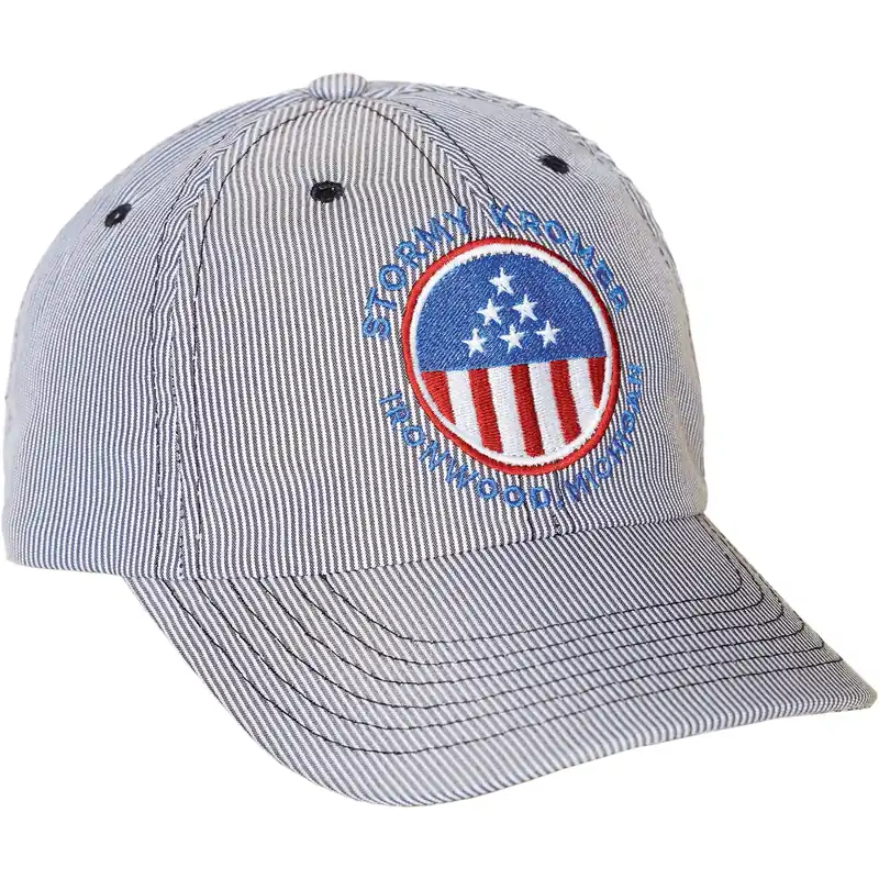 The Heritage Ballcap - Navy Stripe - One Size
