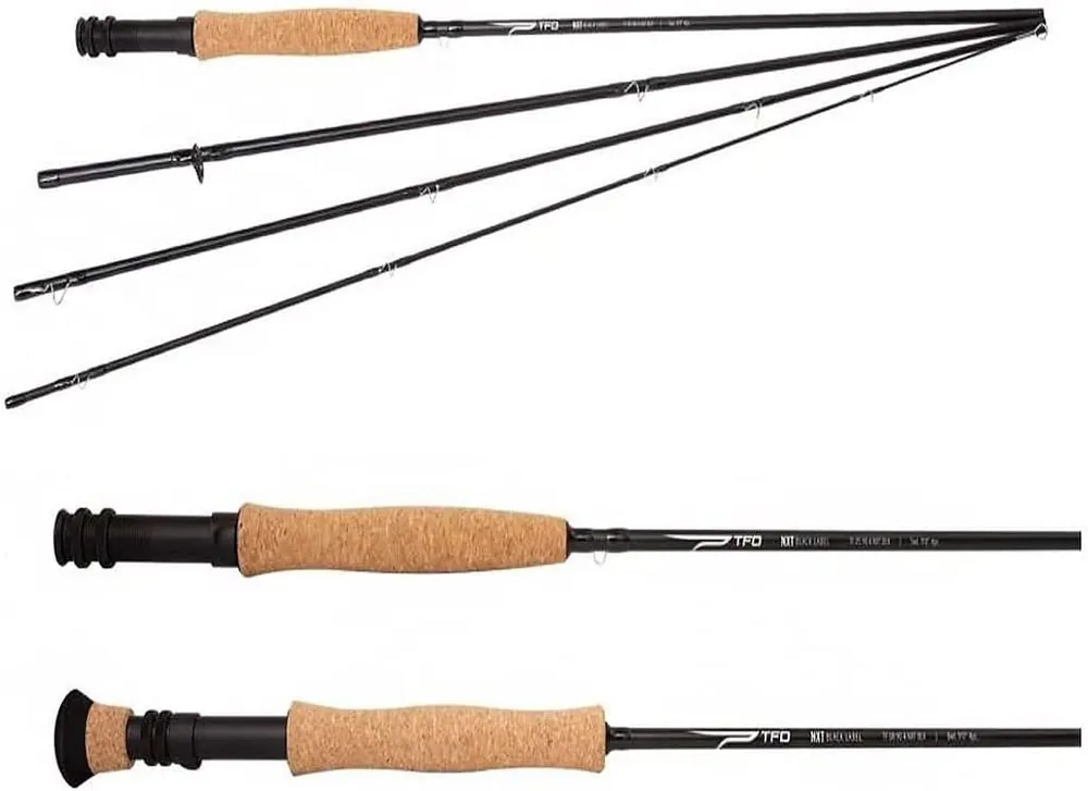 Fork Outfitters TFO 4 Wt. 86 4 Pc. Nxt Black Label Rod - 86